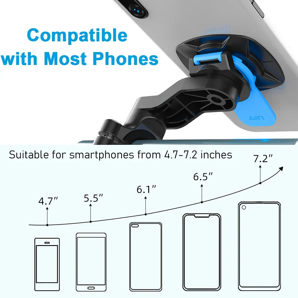 Strong Smartphone Bike Holder for Large Phones