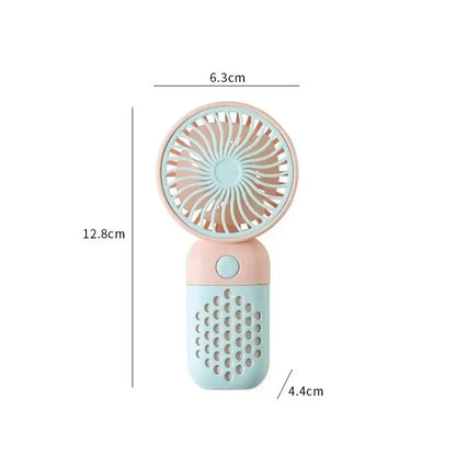 Compact Rechargeable Mini Fan with Scented Function