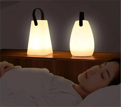 Compact Solar Powered Garden Lamp