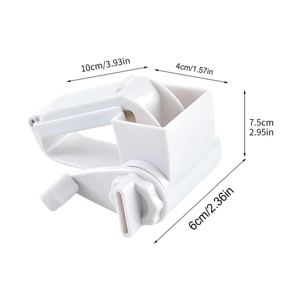 Easy Grip Manual Cheese Grater with Stainless Steel Drum