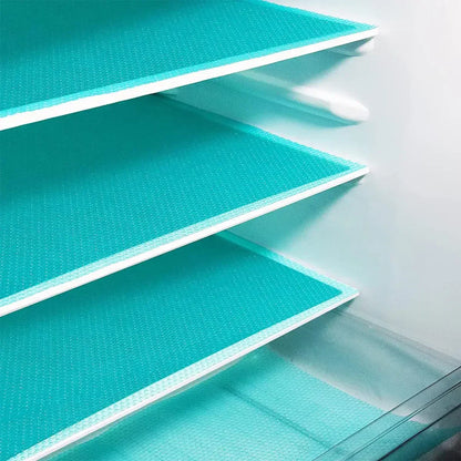 Kitchen Fridge Liners 4-Pack, Durable Easy Clean Mats - Luxicro