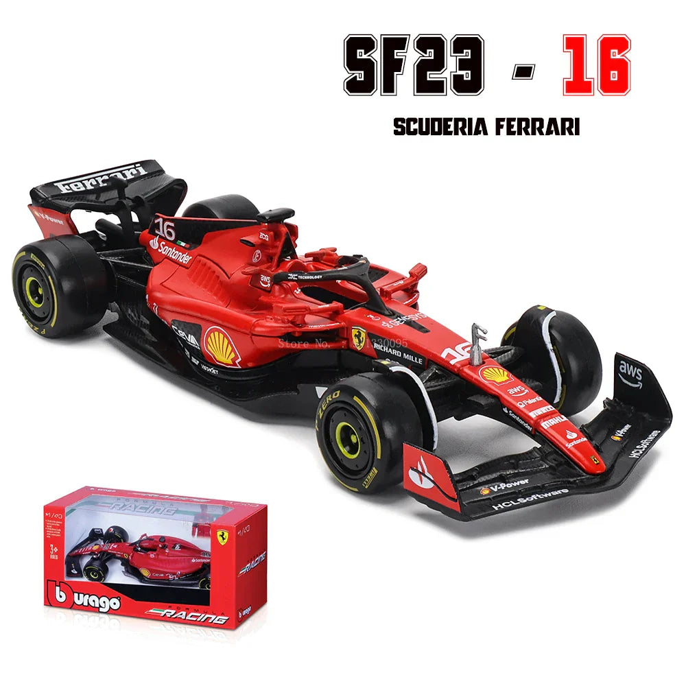 Detailed F1 Car Model 1:43 Scale Collectible Replica