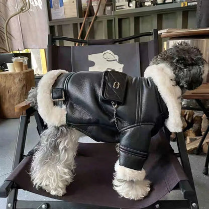 Durable Water Resistant Dog Motorcycle Jacket