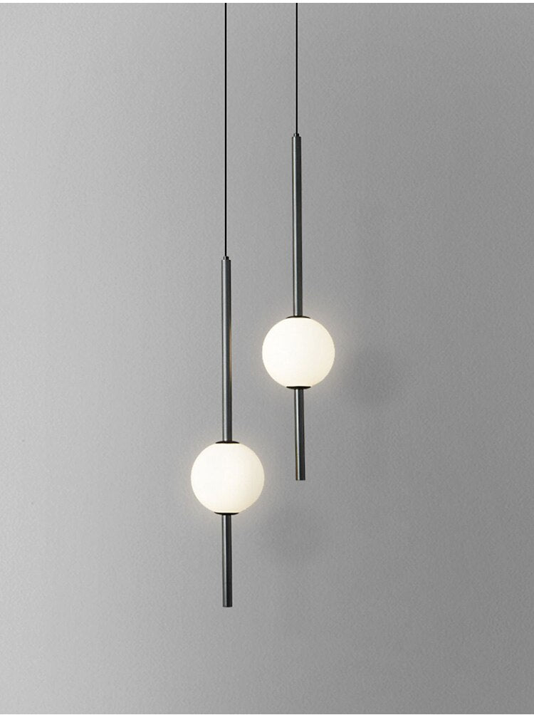 Minimalist Clear Globe Hanging Light