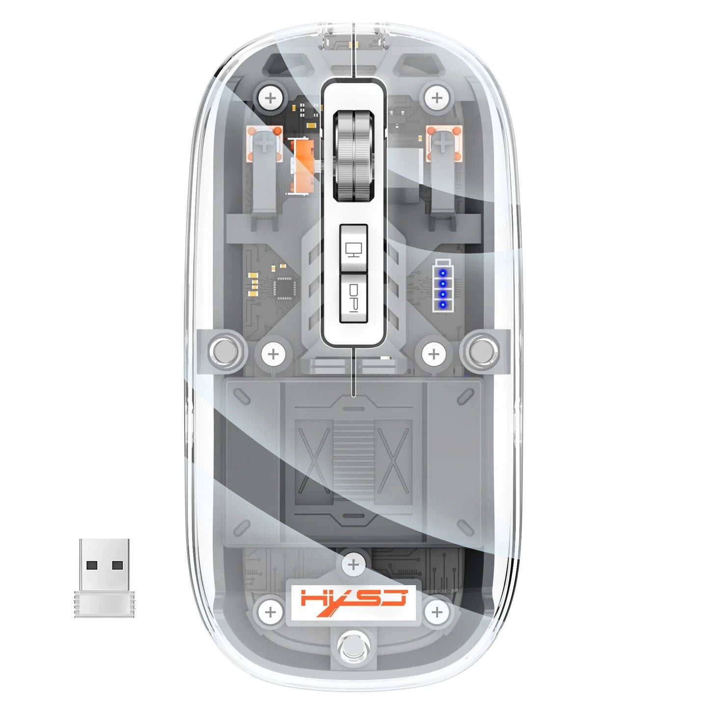Compact Cordless USB Computer Mouse