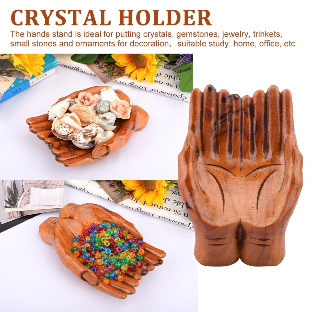 Unique Wood Handmade Home Decor Dish - Luxicro