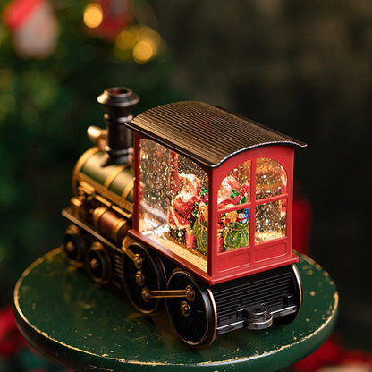Classic Holiday Musical Christmas Train Box