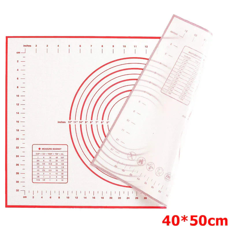 Non Stick Silicone Baking Mat with Grid Lines