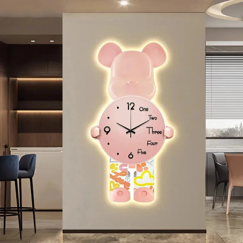 Bright LED Digital Wall Clock