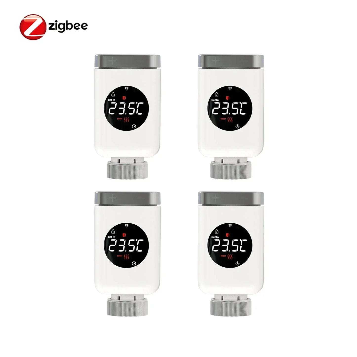 Wireless Thermostat Valve with WiFi and Remote Control