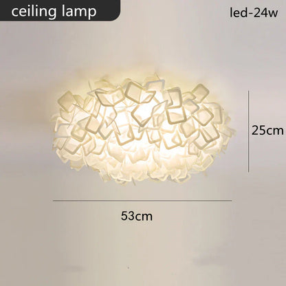 Colorful Blossom LED Dimmable Ceiling Lamp