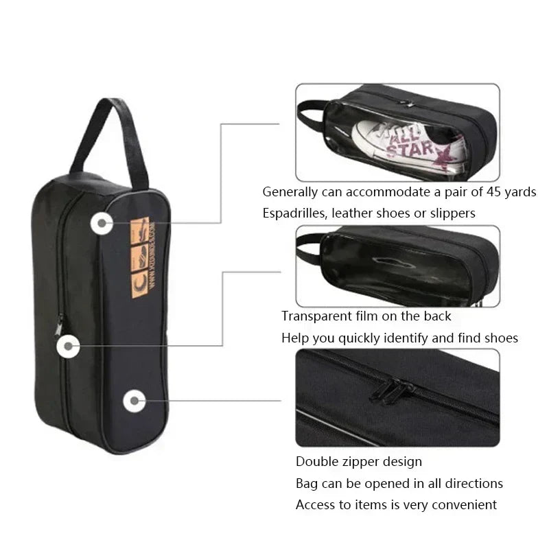 Durable Oxford Shoe Bag Travel Storage