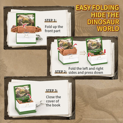 Colorful 3D T-Rex Small Keychain Figure
