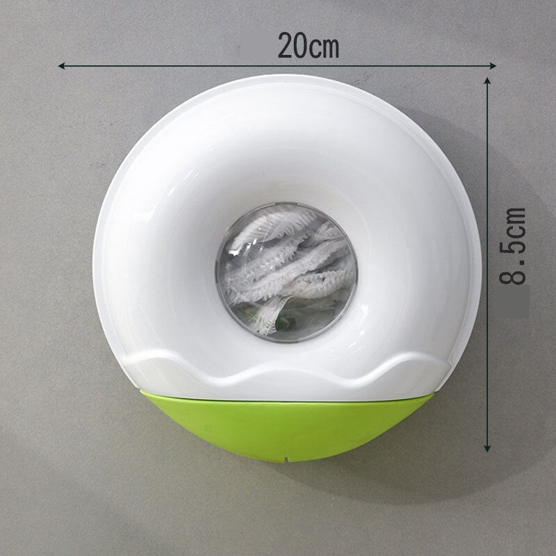 Adhesive Kitchen Bag Storage Container - Luxicro