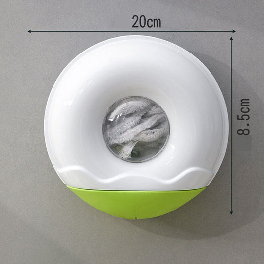 Adhesive Kitchen Bag Storage Container - Luxicro