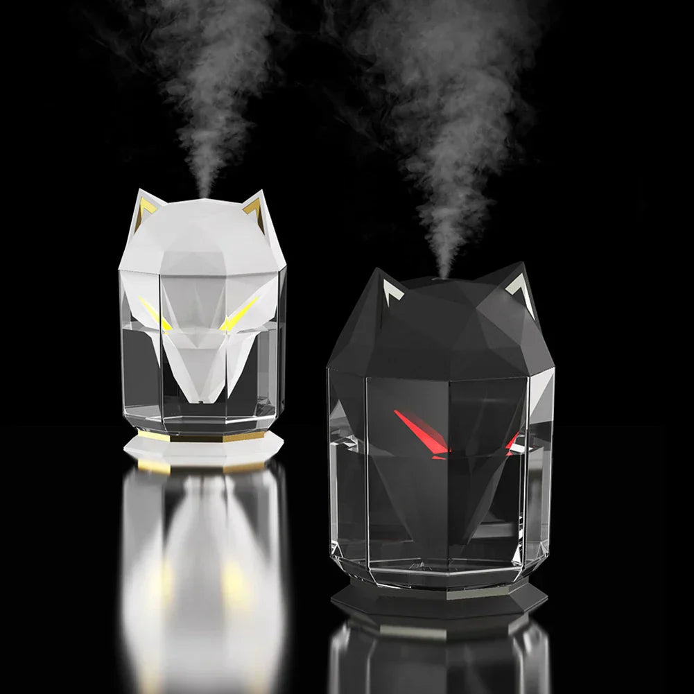 Cool Wolf Night Light Aromatherapy Humidifier Lamp