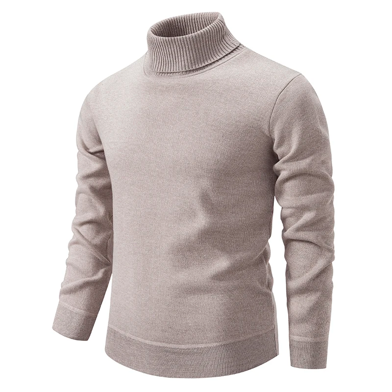 Cozy Mens Thin Wool Sweater - Luxicro