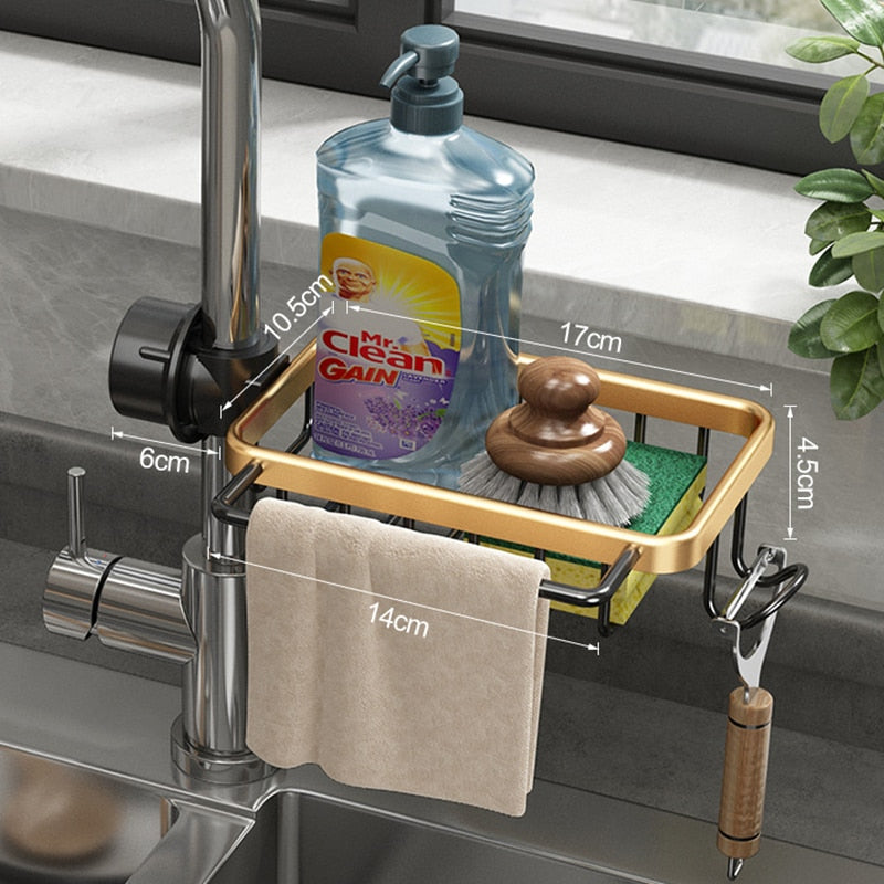 Space Saving Sink Storage Rack - Luxicro