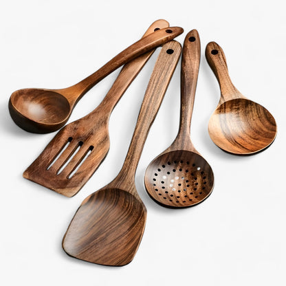 Kitchen Essentials 11 Piece Wooden Tool Set