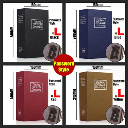 Hidden Safe Book Box with Lock