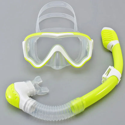 Junior Diving Mask Kit with Shatterproof Lens