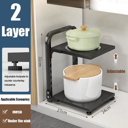 Foldable Compact Corner Storage Shelf Unit - Luxicro