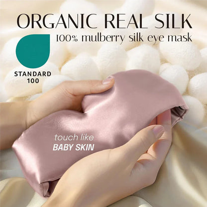 Comfortable Satin Sleep Mask for Travel Rest