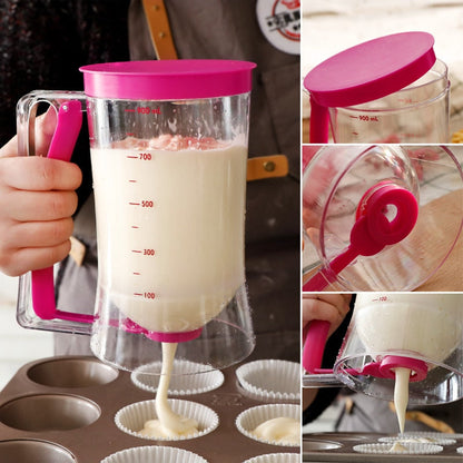Easy Bake Batter Pourer for Pancakes & Cupcakes