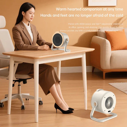 Portable 1000W Electric Heater with Thermal Cut Off