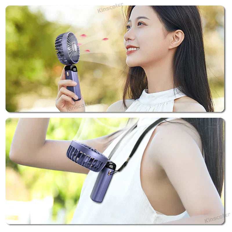 Mini Multi Function Fan with LED Screen