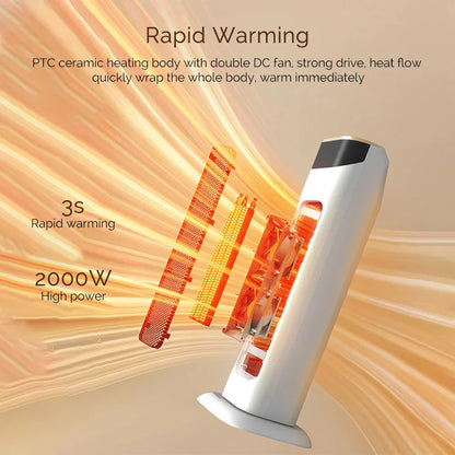 Portable Digital Heat Heater with Remote Control