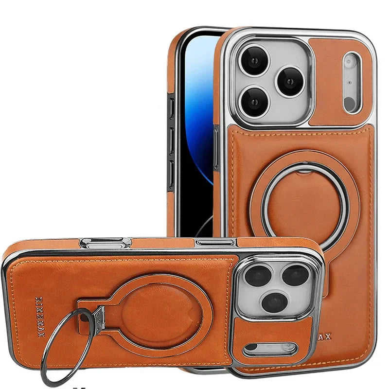 Durable Leather iPhone Case with Tough Protection