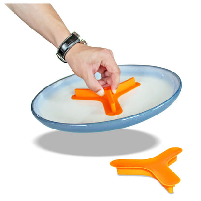 BPA-Free Silicone 3-Section Food Container