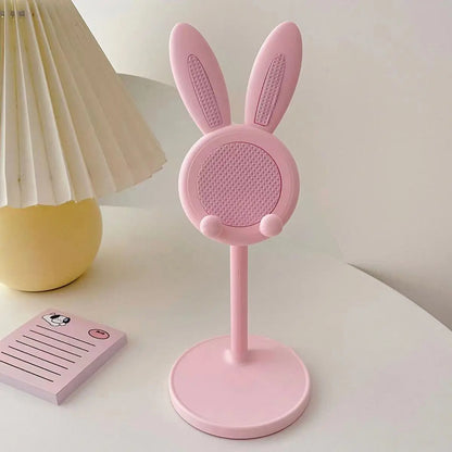 Colorful Rabbit Cell Phone Stand Adjustable