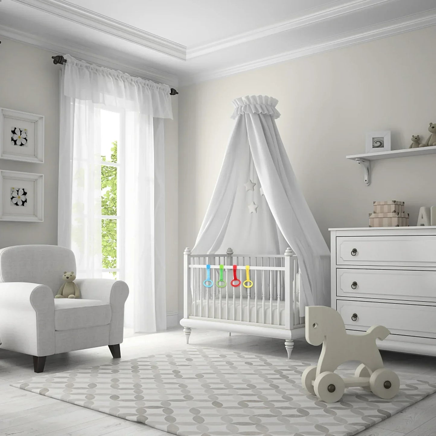 Baby Support Seat with Adjustable Handles