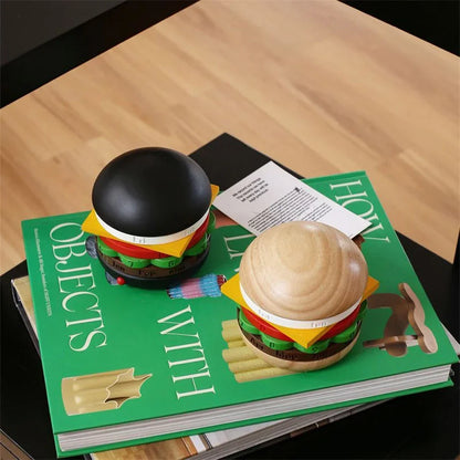 Rotating Wooden Kitchen Calendar