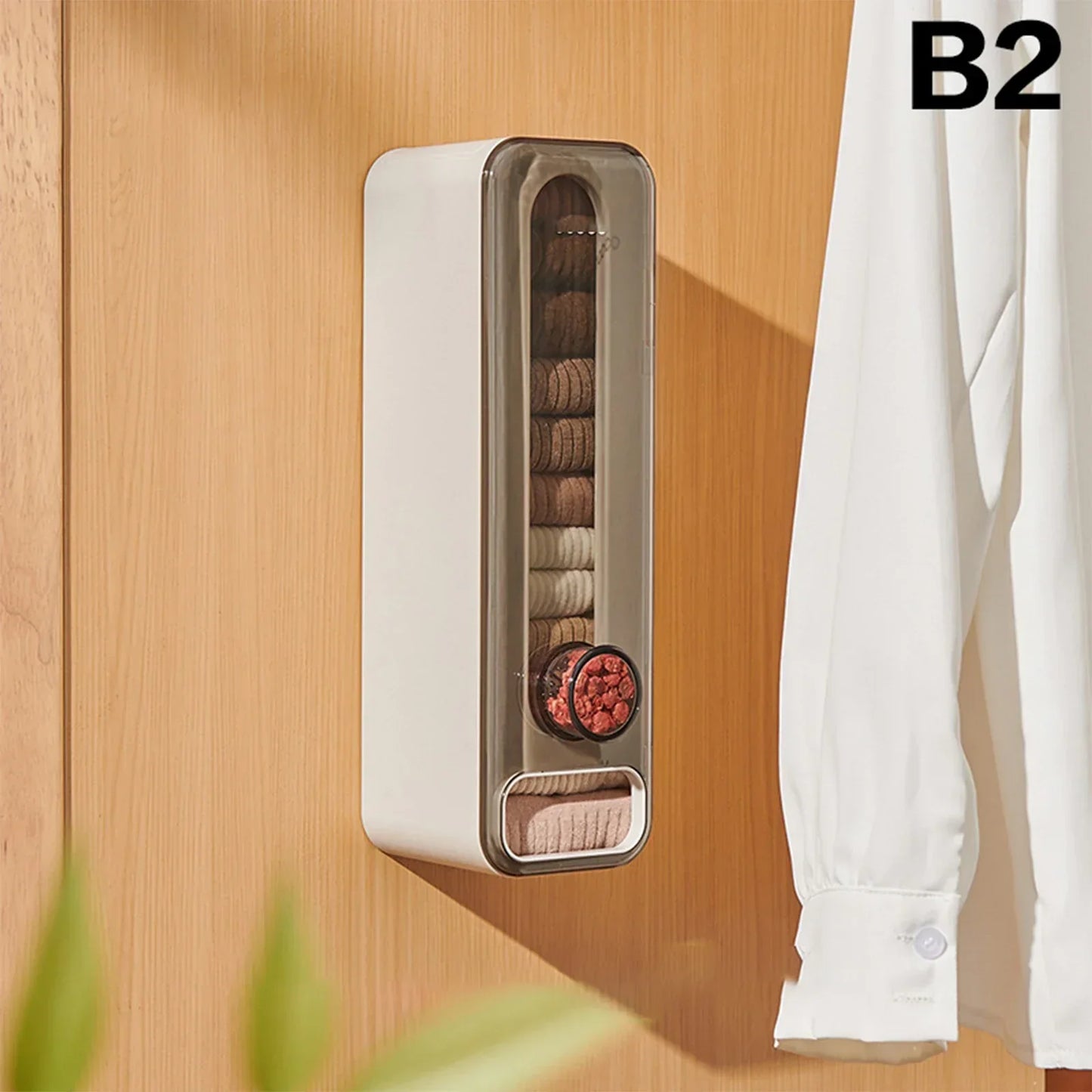 Compact Folding Closet Drawer Organizer Box