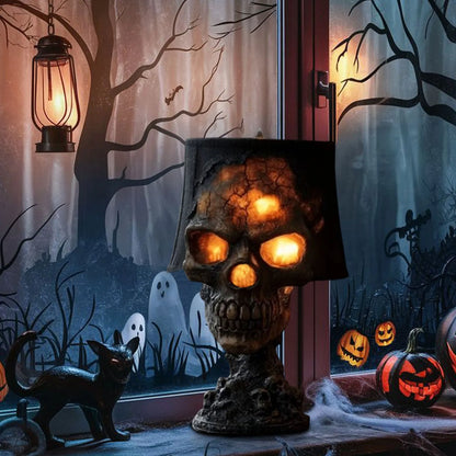 Dark Skull Desk Lamp LED Lighting