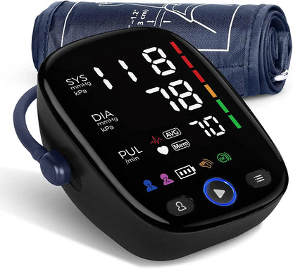 Accurate Home Blood Pressure Tracker with Easy Read Display