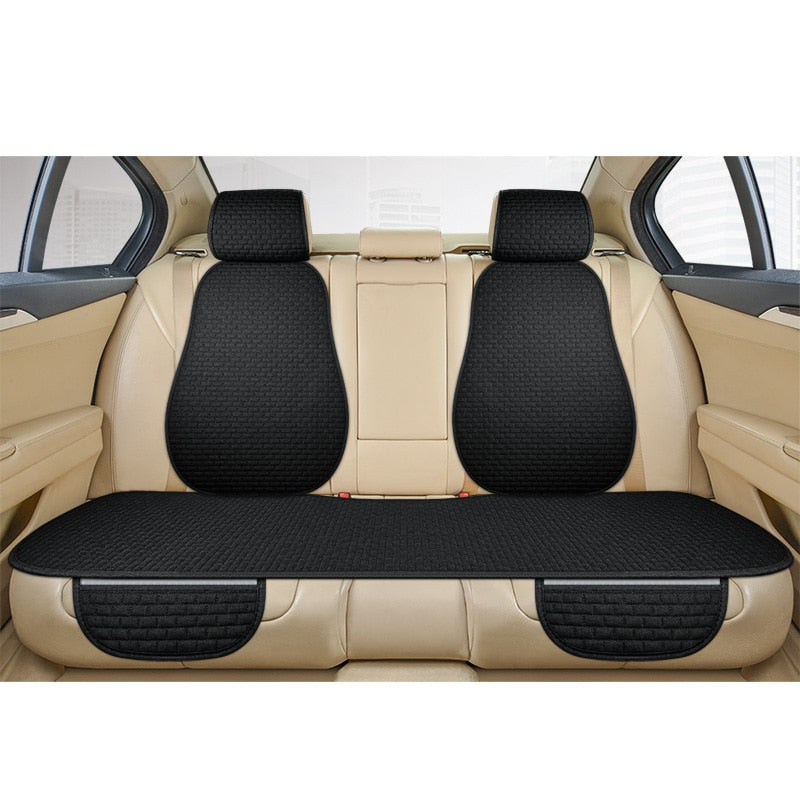 Durable Auto Seat Protector Mat with Grip Back