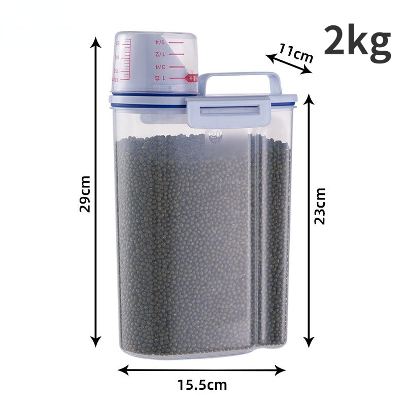 Convenient Pet Food Storage Measuring Cup