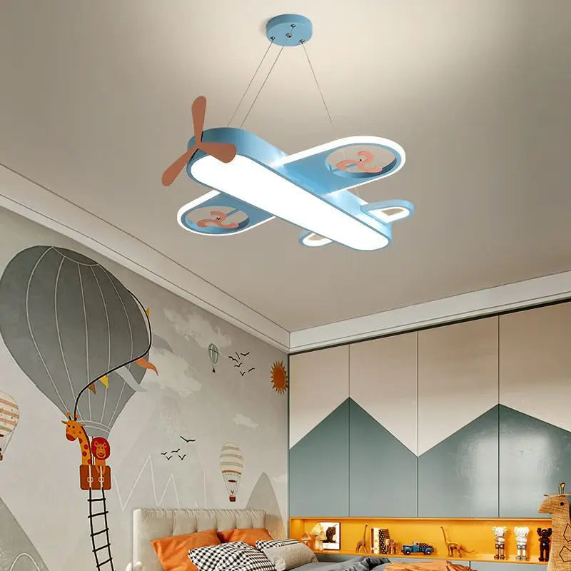 Airplane Shaped Modern LED Lighting Fixture