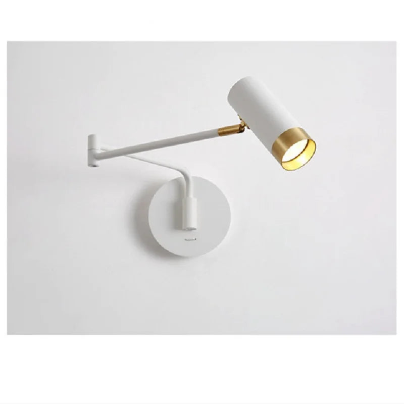 Flexible Adjustable LED Wall Lamp With Rotating Arm