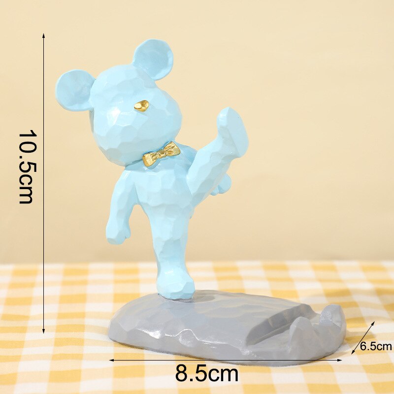 Cute Small Phone Bear Holder Stand