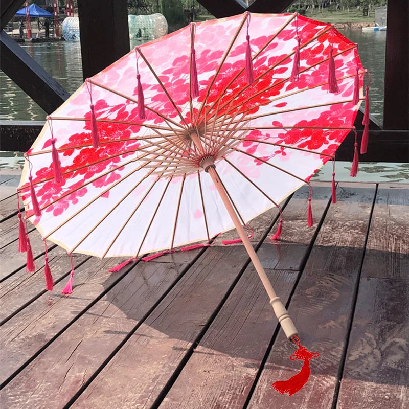Sustainable Bamboo Wooden Handled Umbrella