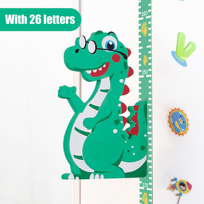 Fun Wall Height Chart Sticker for Kids