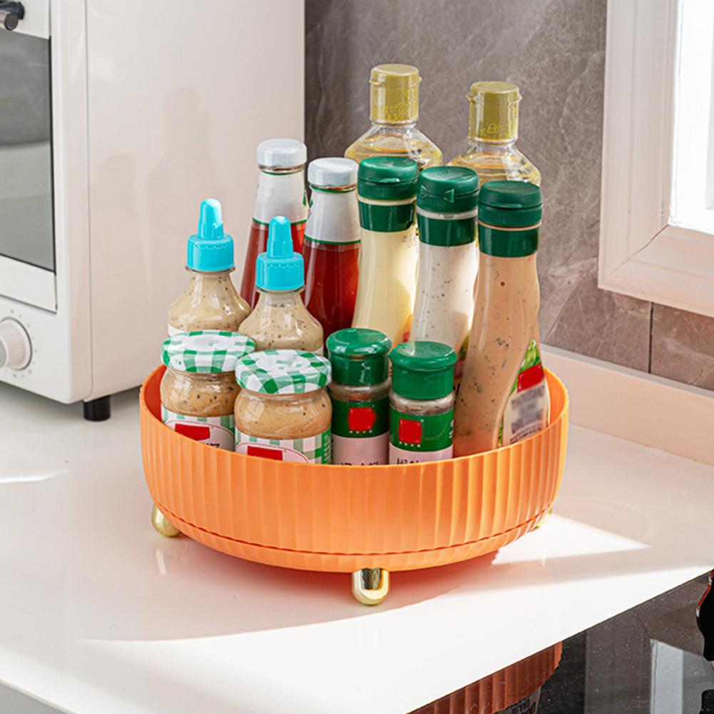 Rotating 360 Degree Kitchen Spice Rack Holder