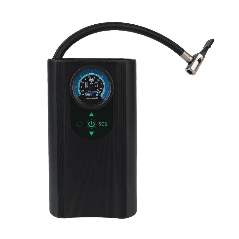 Portable 12V Car Tire Inflator Pump Kit