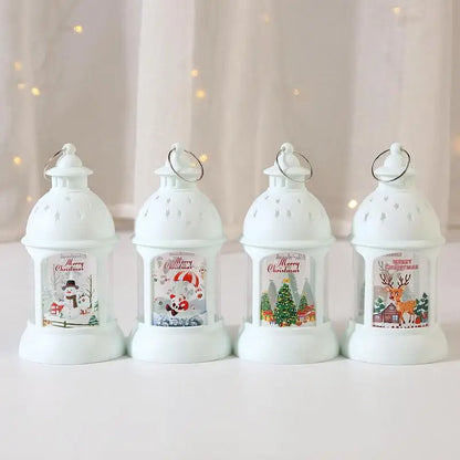 Colorful Christmas LED Santa Lights