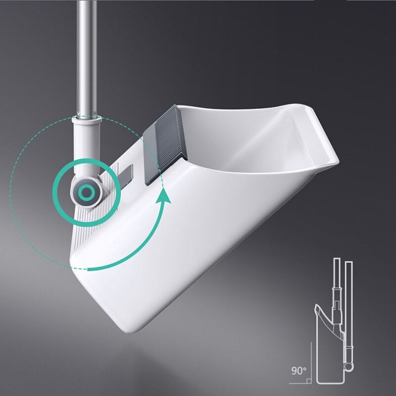 Easy Clean Extendable 3 Piece Dustpan Kit